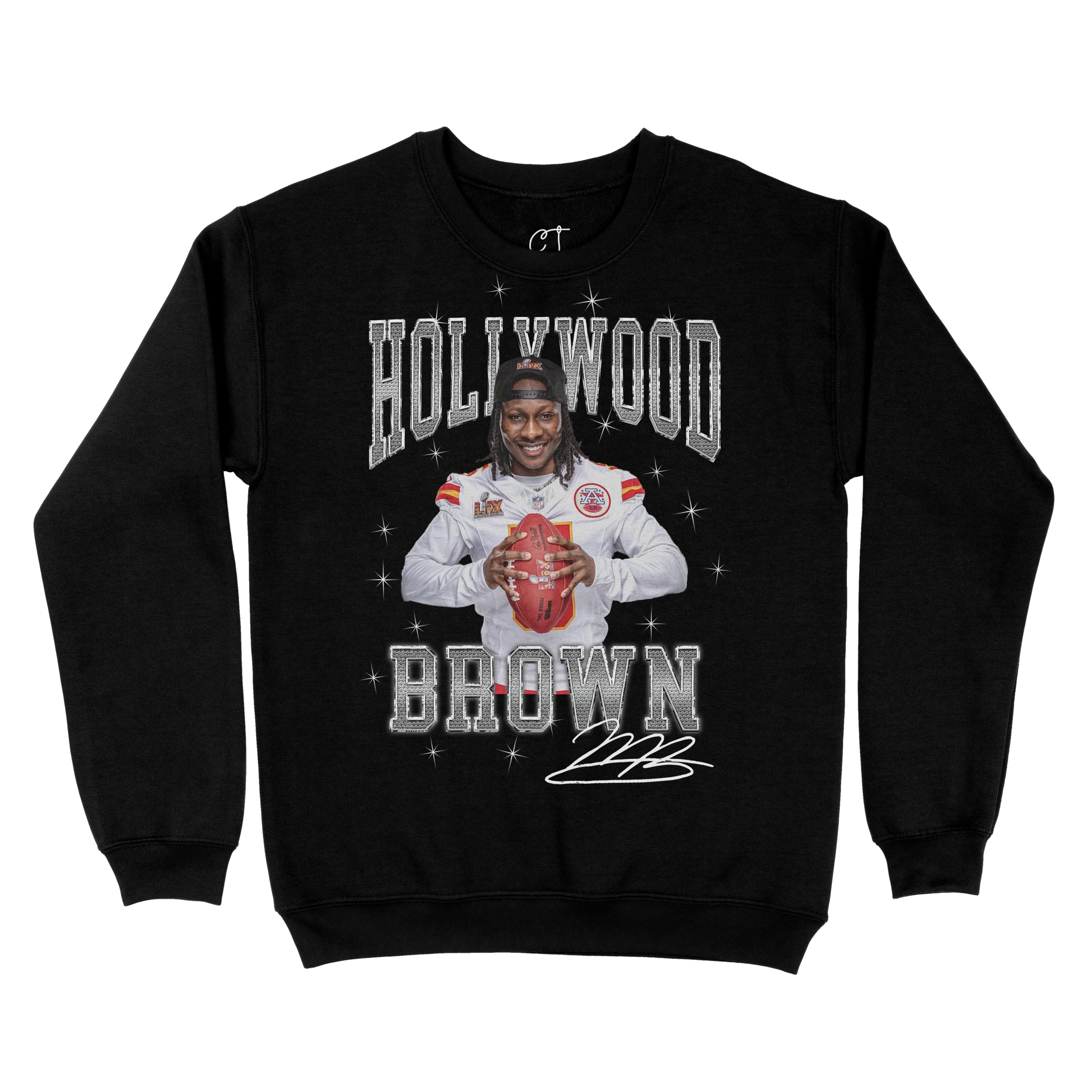 Hollywood Brown Crewneck