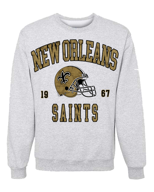 Vintage Crewneck New Orleans Saints CultureThread