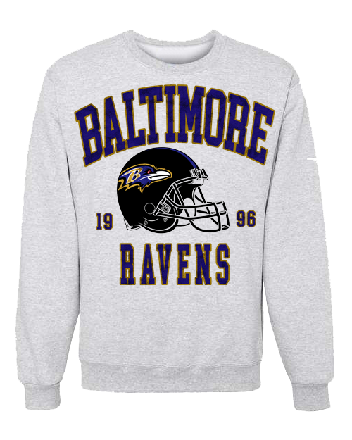 Vintage Crewneck Baltimore Ravens CultureThread