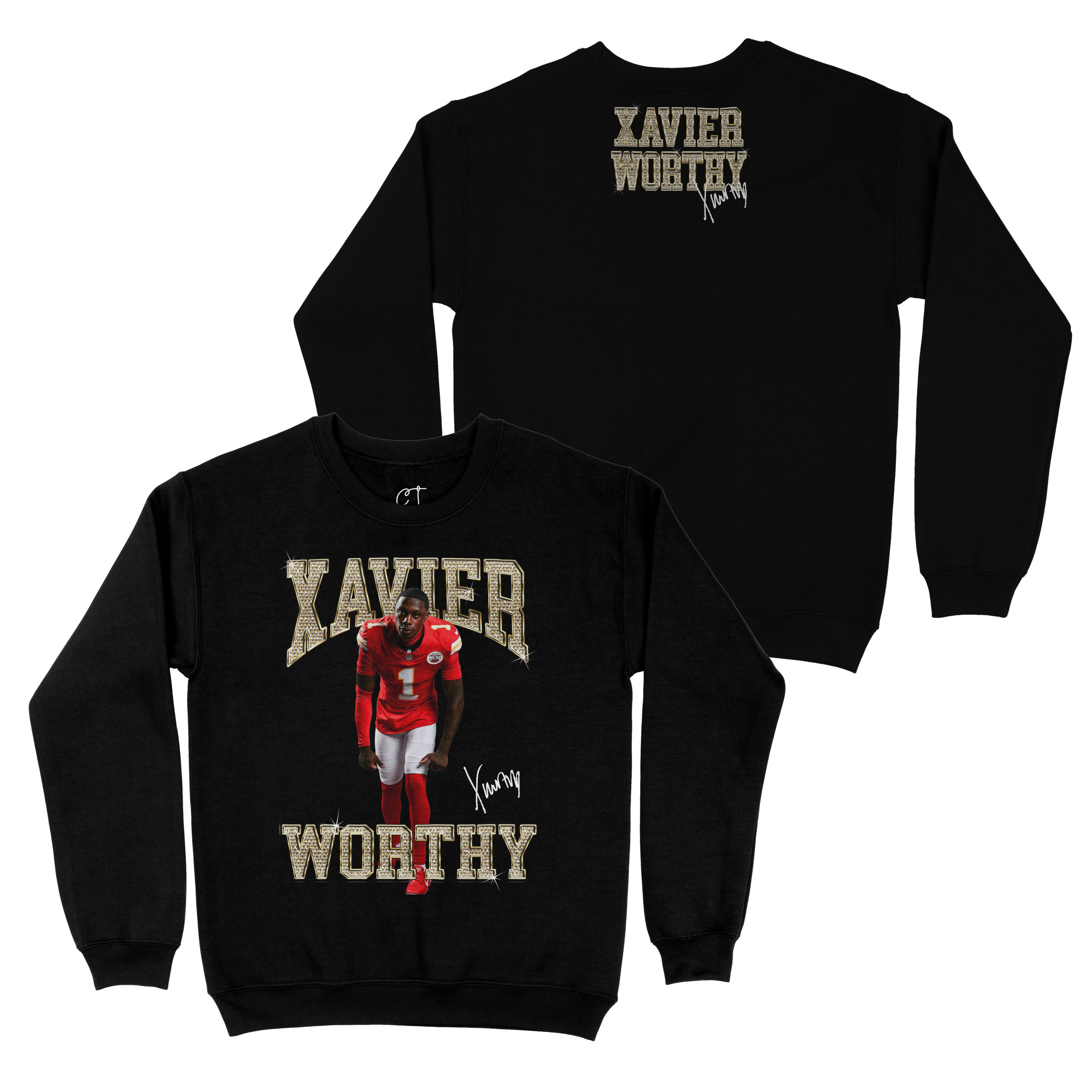 Xavier Worthy Crewneck