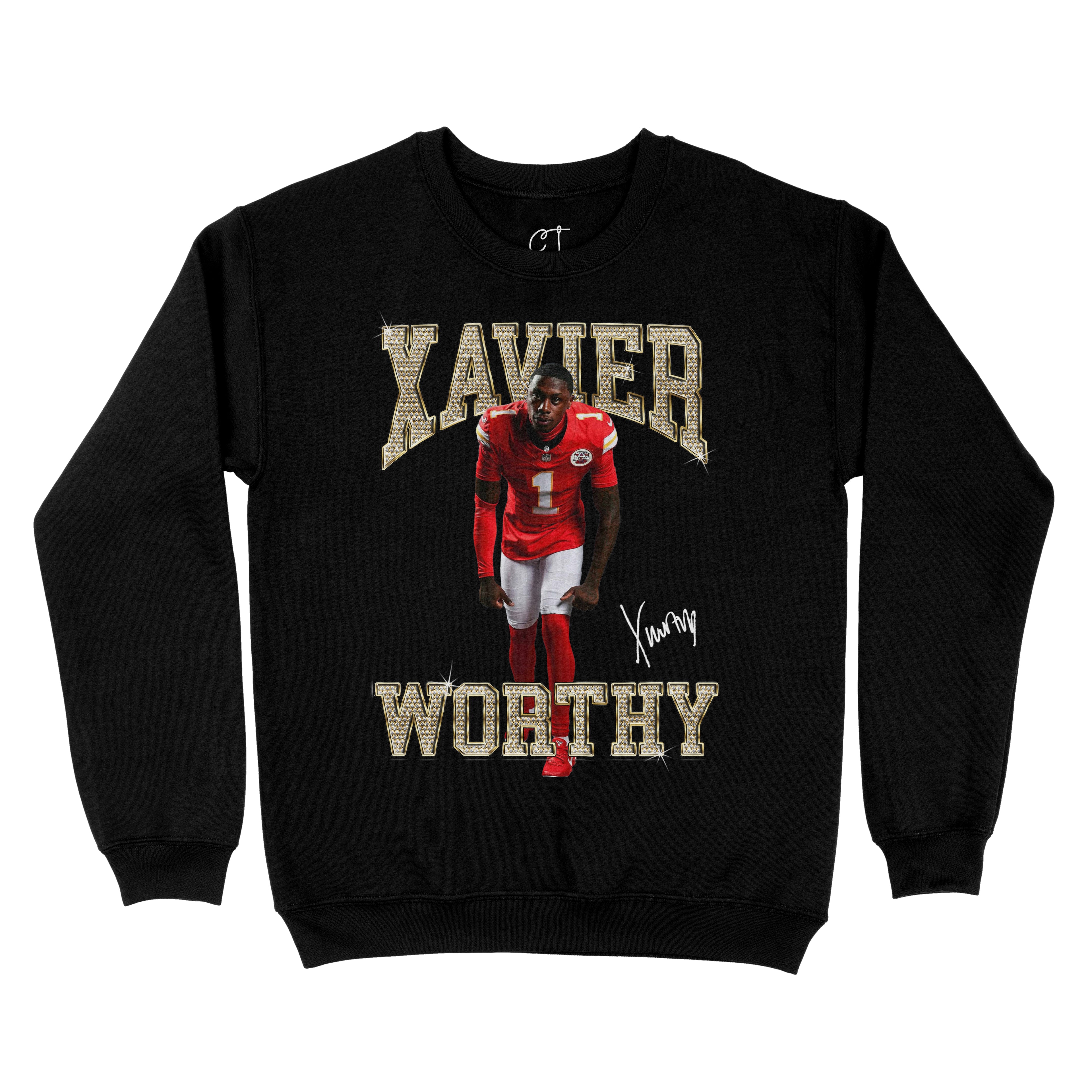 Xavier Worthy Crewneck