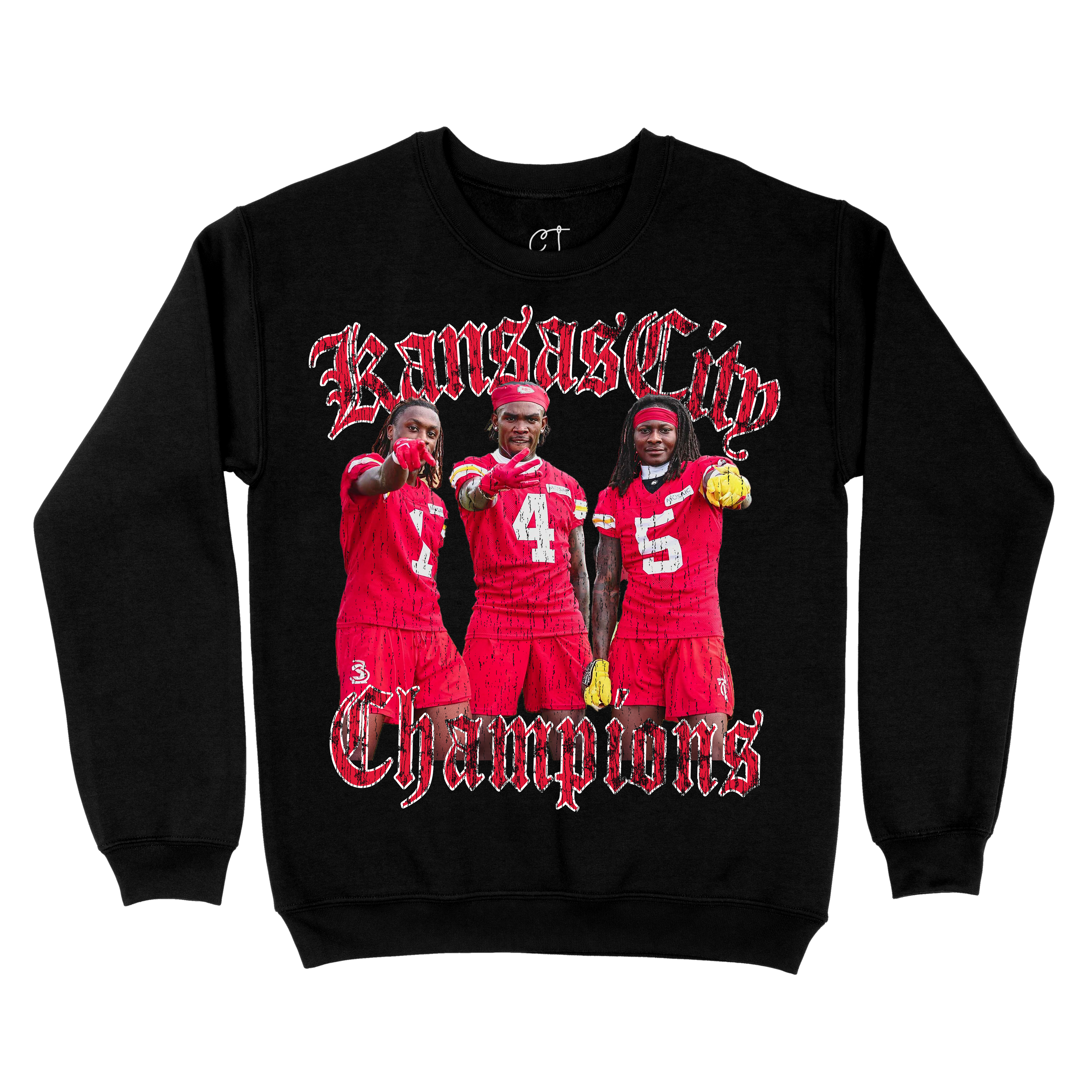 3 WR's Crewneck