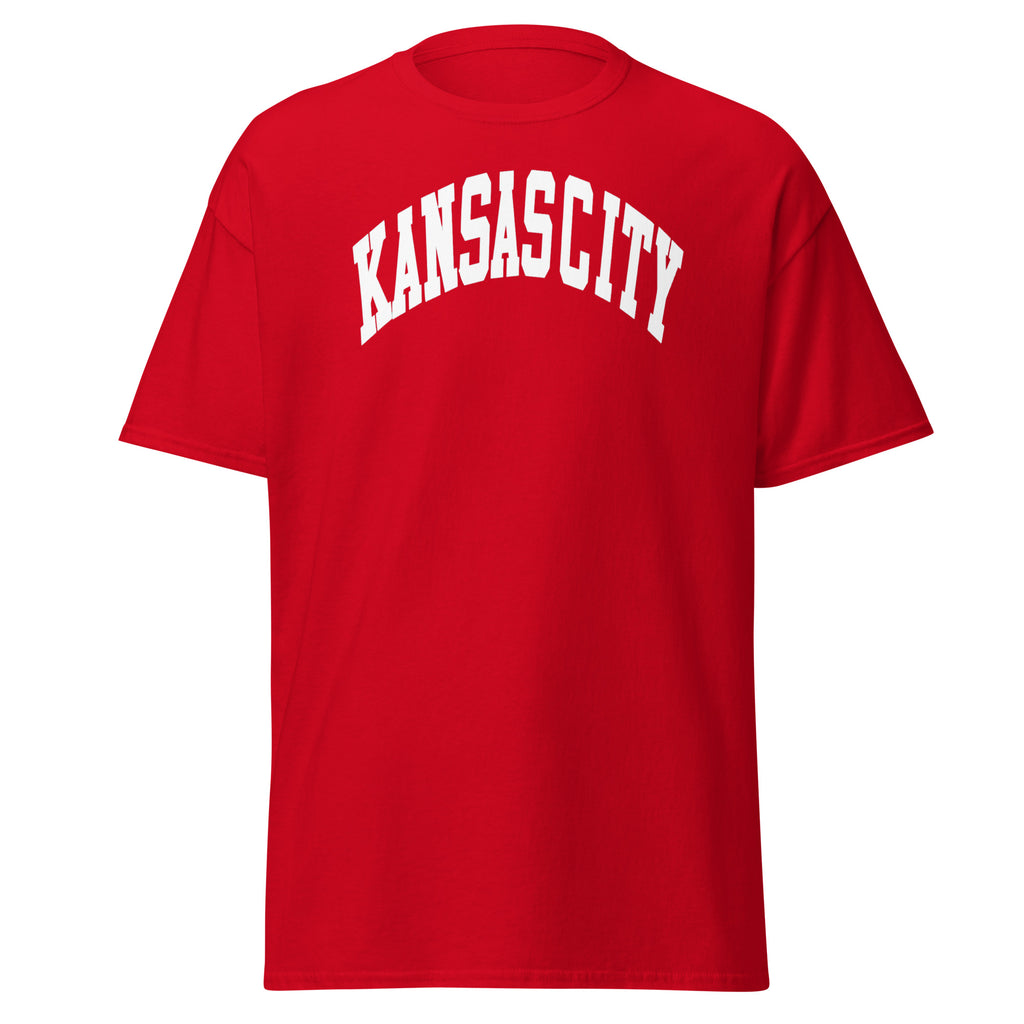 Kansas City Arch T-Shirt (White Font)